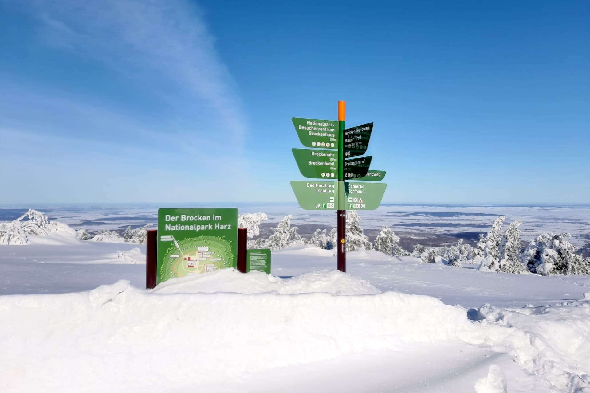 Brocken im Harz beim Urlaub in Hohegeiß