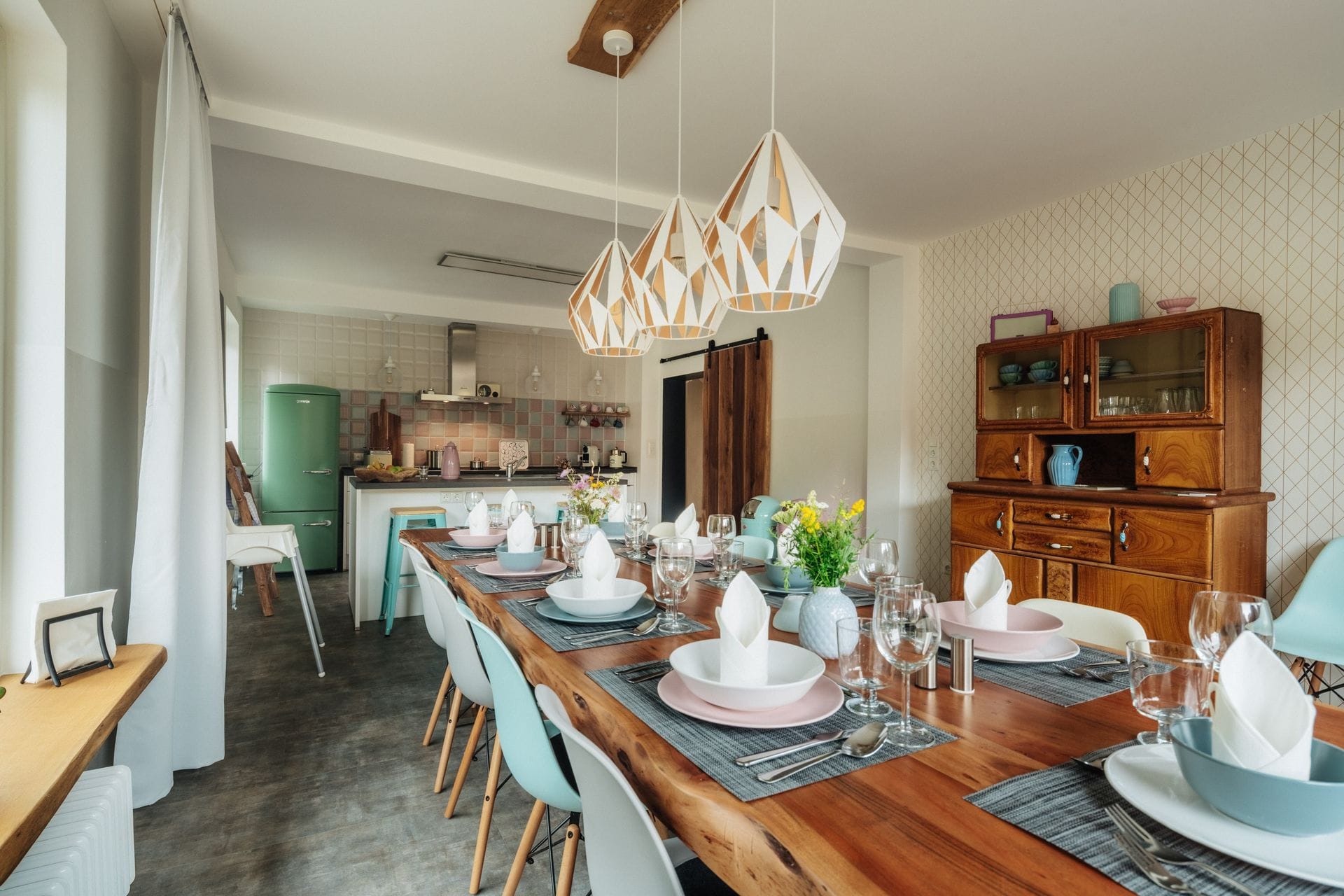 Ferienhaus Fingerhut Esszimmer