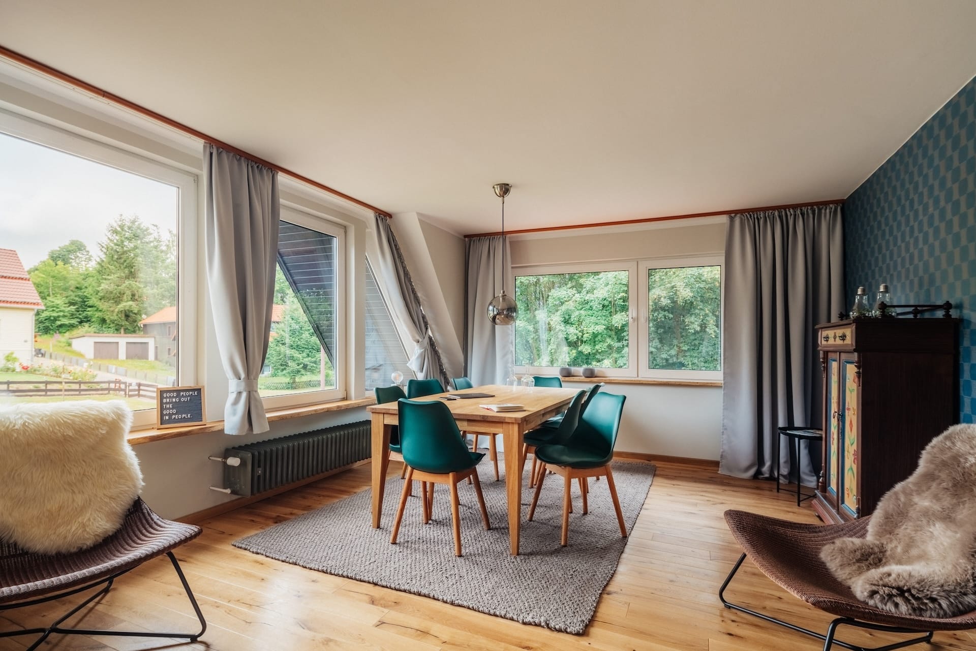 Essbereich im OG | Ferienhaus Fingerhut